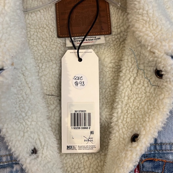 Denim “Ex-Boyfriend” Trucker Jacket - Picture 11 of 14